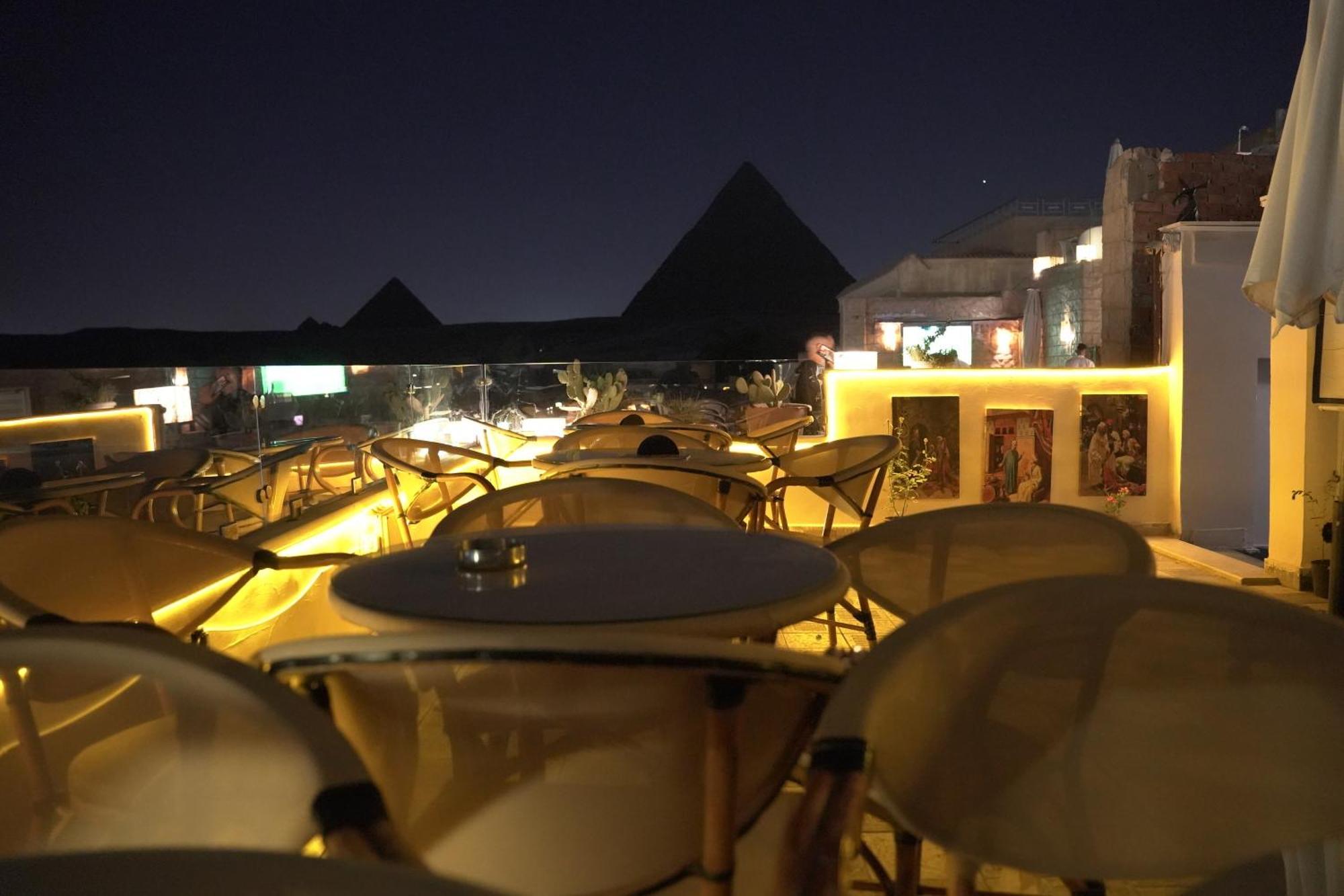 Queen Cleopatra Pyramids View Kafrat al Jabal Экстерьер фото