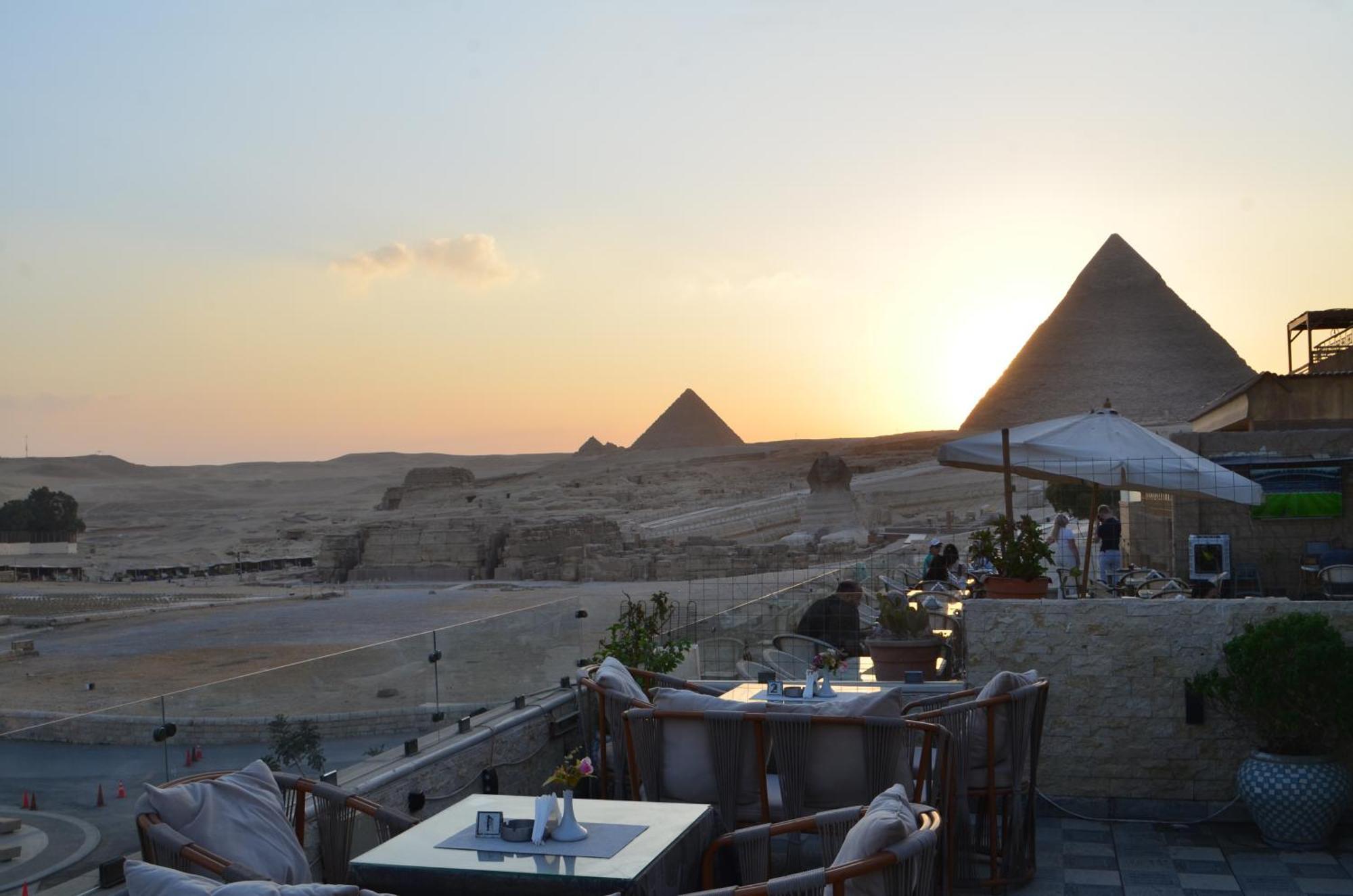 Queen Cleopatra Pyramids View Kafrat al Jabal Экстерьер фото