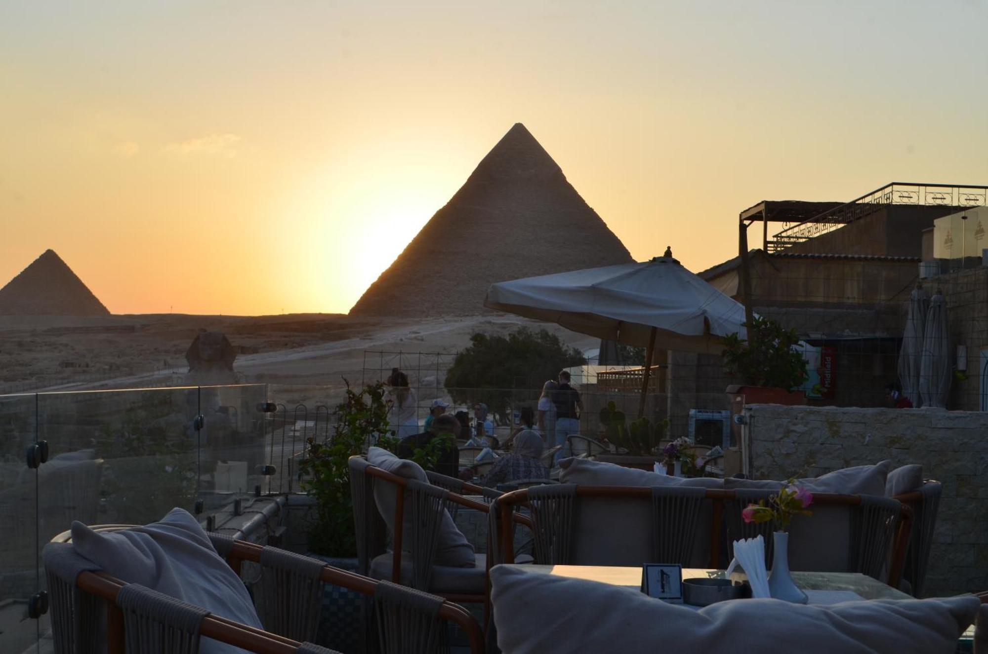 Queen Cleopatra Pyramids View Kafrat al Jabal Экстерьер фото